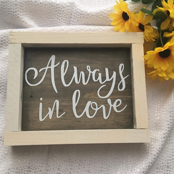 Hand Crafted Other - Hand Crafted | Love Sign Home Decor